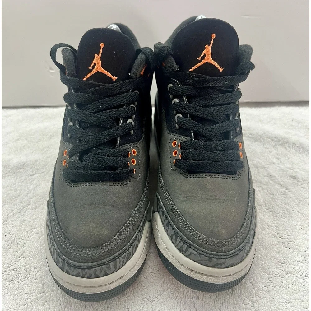 Jordan 3 Retro Youth Fear Pack Night Stadium Size 5‎